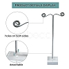 3Pcs T Bar Earring Organic Glass Displays Sets X-EDIS-G012-01-4