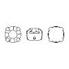 Preciosa® MAXIMA Crystal in Sew-On Cup X-PRC-SS16-90110-S-2