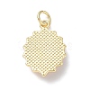 Eco-Friendly Rack Plating Brass Enamel Pendants KK-F845-32G-3