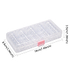 Plastic Bead Containers C025Y-3