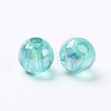 Eco-Friendly Transparent Acrylic Beads X-PL731-9-3