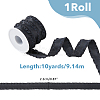 10 Yards Polyester Pleated Edged Ribbon for Clothing Decoration DIY-FI0001-13A-9