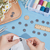 10Pairs Alloy Snap Buttons FIND-CY0001-53B-3