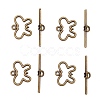 Tibetan Style Alloy Toggle Clasps MLF5111Y-NF-1