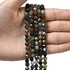 Natural Indian Agate Beads Strands G-Z119-A29-01-2
