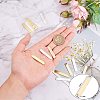 Brass Pendants KK-PH0036-06-WH-2