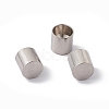 Tarnish Resistant 201 Stainless Steel Cord Ends STAS-G288-01D-P-4