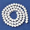 Electroplated Synthetic Non-Magnetic Hematite Beads Strands G-U003-19A-02-2