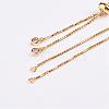 Electrophoresis Brass Necklace Making MAK-D020-01G-2