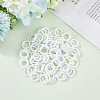 2 Bags Plastic Linking Rings KY-CN0001-03-3