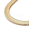 PVD Vacuum Plating 304 Stainless Steel Snake Chains Necklaces NJEW-O058-32G-2