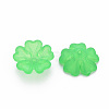 Transparent Frosted Acrylic Bead Caps MACR-S371-04A-734-2