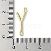 Rack Plating Brass Connector Charms KK-P245-07G-Y-3