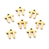304 Stainless Steel Pendants STAS-F267-10P-G-1