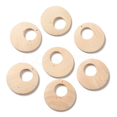 (Defective Closeout Sale: Get Mouldy) Wood Pendants LS-WOOD-XCP0001-78-1