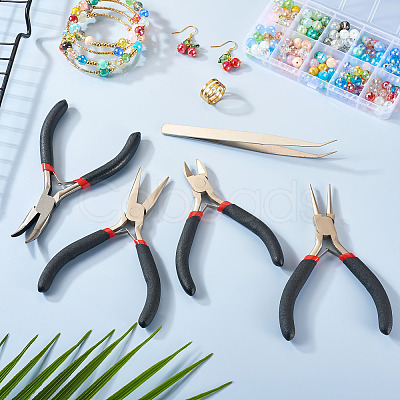 Carbon Steel Jewelry Pliers PT-TA0001-13-1