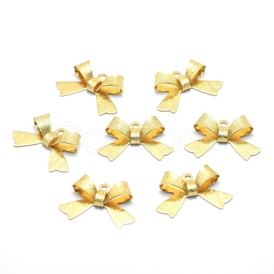 Brass Pendants KK-P155-25G-NR-1