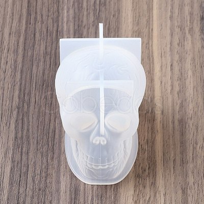 Halloween Theme Candle Silicone Molds DIY-U005-06B-1