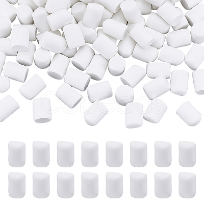 120Pcs Resin Marshmallow Figurine DJEW-NB0001-57-1