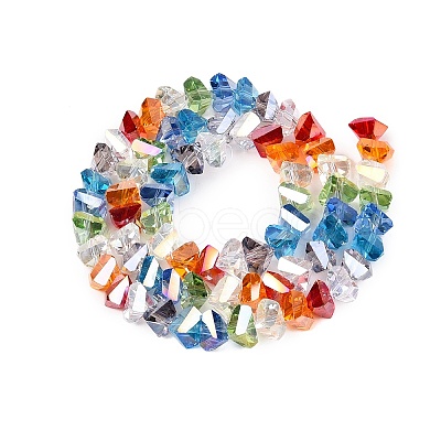 Transparent Glass Beads Strands GLAA-T023-A18-01-1