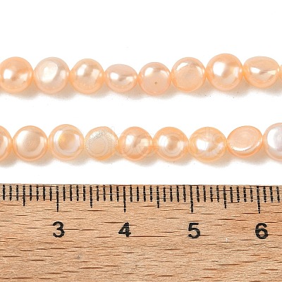 Natural Cultured Freshwater Pearl Beads Strands PEAR-C004-21B-1