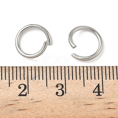 304 Stainless Steel Open Jump Rings LS-STAS-Z150-01E-P-1