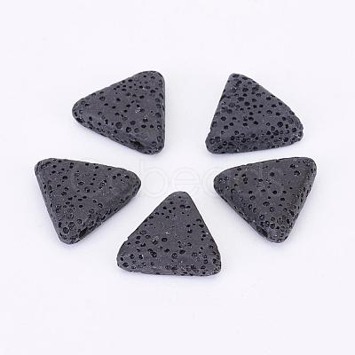 Natural Lava Rock Beads G-P316-H01-1