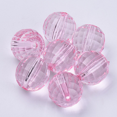 Transparent Acrylic Beads TACR-Q254-8mm-V03-1
