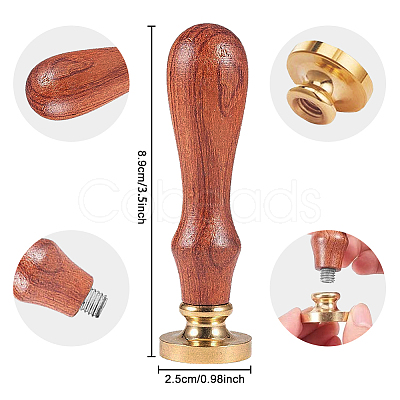 Wax Seal Stamp Set AJEW-WH0208-1207-1