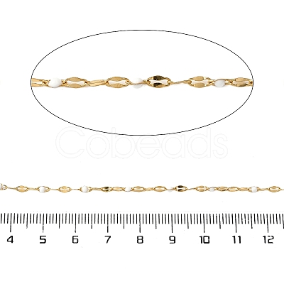 304 Stainless Steel Dapped Chains CHS-H036-01G-07-1