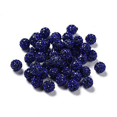 Pave Disco Ball Beads RB-A130-10mm-10-1