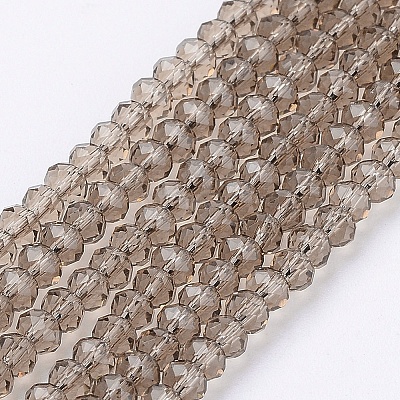 Transparent Glass Beads Strands LS-GLAA-R135-2mm-15-1