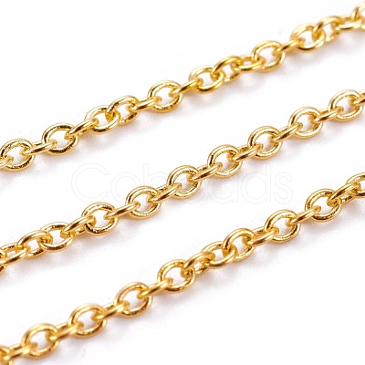 Brass Cable Chains CHC027Y-G-1