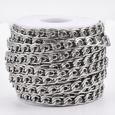 Tarnish Resistant 304 Stainless Steel Lumachina Chains STAS-R100-20-1