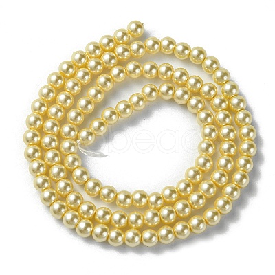 Grade A Glass Pearl Beads HY-J001-4mm-HX013-1