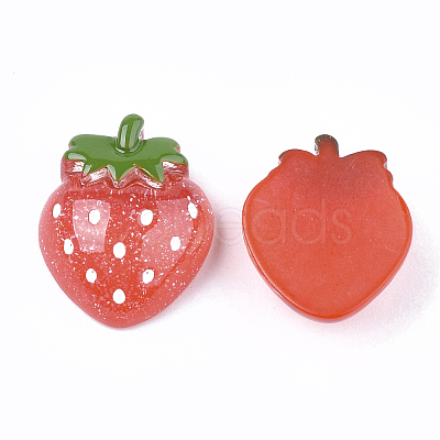 Opaque Resin Fruit Decoden Cabochons CRES-Q210-01-1-1