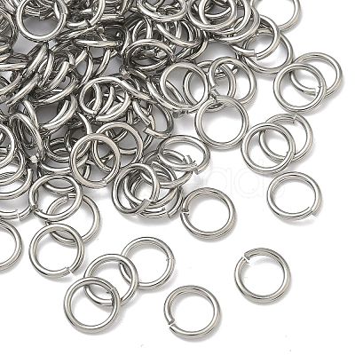 Tarnish Resistant 304 Stainless Steel Open Jump Rings STAS-R065-38-1