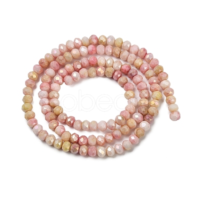 Ombre Effect Dyed Glass Beads Strands GLAA-C023-02-C12-1