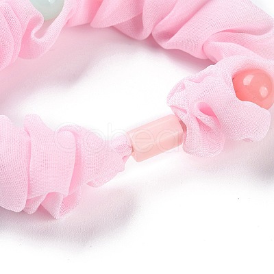 Cloth Elastic Hair Ties OHAR-H002-02D-1