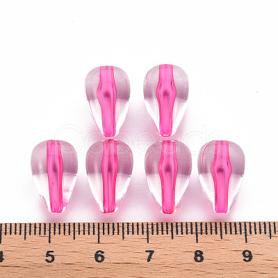 Transparent Acrylic Beads TACR-S154-26A-82-1