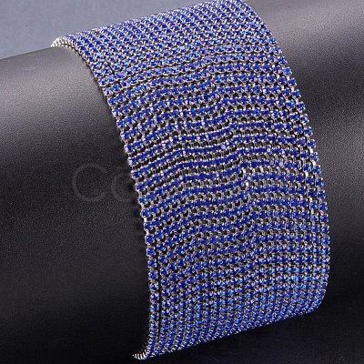 Brass Rhinestone Strass Chains CHC-R125-S6-06S-1