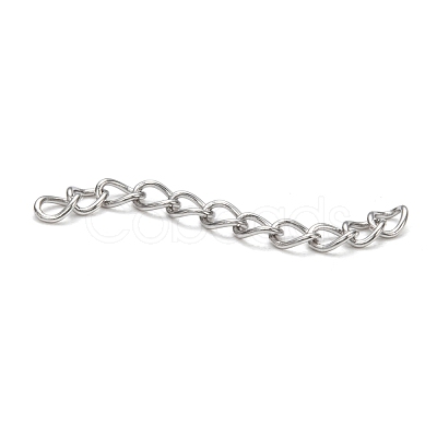 Tarnish Resistant 304 Stainless Steel Chain Extender STAS-F075-43-1