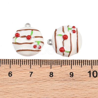 Brass Enamel Pendants KK-CBA6818-10P-1
