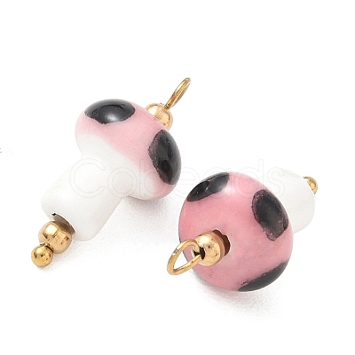 Handmade Porcelain Pendants STAS-Q119-28G-02-1
