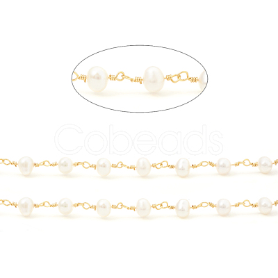 Brass Handmade Beaded Chain CHC-I031-05B-1