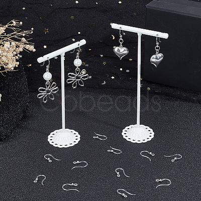 80Pcs Eco-Friendly Plastic Earring Hooks STAS-SC0008-18-1
