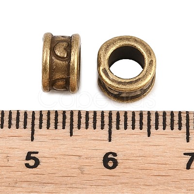 Tibetan Style Alloy European Beads LS-K0P5H071-1