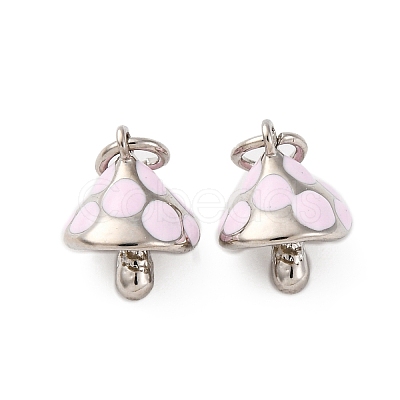 Brass Enamel Charms LS-ZIRC-P067-04P-NR-1