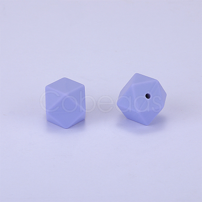Hexagonal Silicone Beads SI-JX0020A-106-1