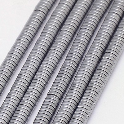 Electroplate Non-magnetic Synthetic Hematite Beads Strands G-J164B-2mm-04-1